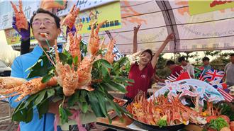 「澎湖龍蝦馬」起跑！跑者大啖痛風海鮮 流連忘返補給站