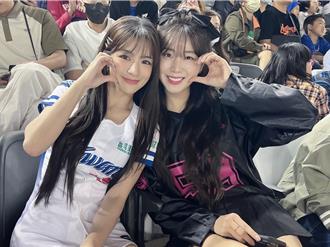 林岱縈替12賽應援 「超狂神秘嘉賓」突現身送飛吻