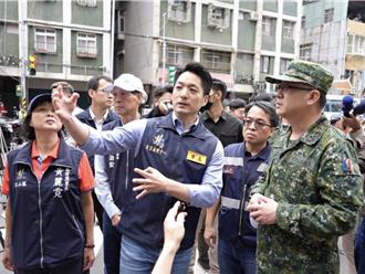 国军持续协助市府救灾   蒋万安慰问表达感谢