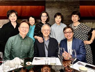 獨家》葉樹姍同桌辜振甫女兒 「媒體界神仙組合」齊聚內幕曝