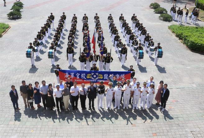 海军官校与中山大学再次策略联盟，推动艺文活动合作交流。（中山大学提供）