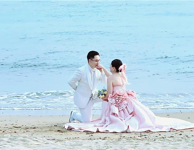 今年前三季陆结婚登记474.7万对，同比减少94.3万对，上半年结婚登记创近年新低。（蓝孝威摄）