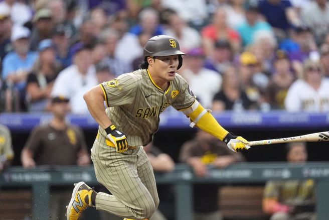 韓國內野手金河成。（美聯社資料照）