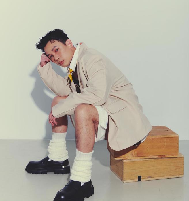 傑佛瑞曾為1秒鏡頭拍到臉僵掉。（光意娛樂提供）