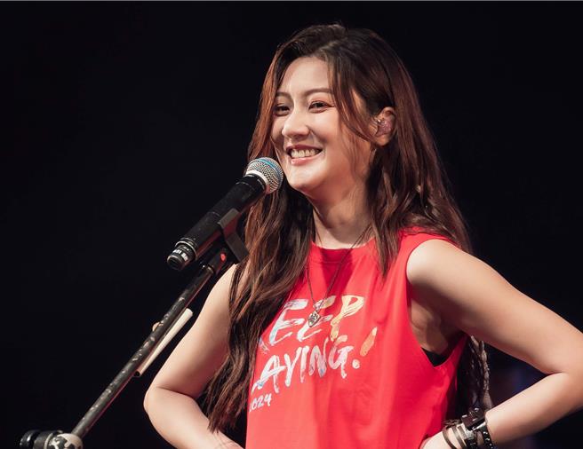 林逸欣3日举办个人演唱会。（鑫羽工作室提供）