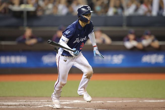 12强中华队张政禹。（黄世麒摄）