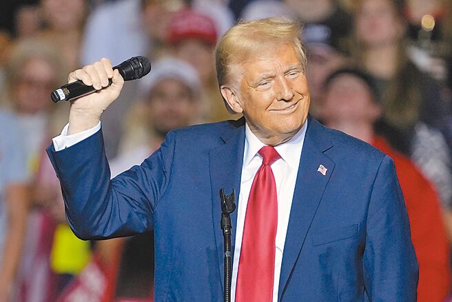 美国总统候选人川普。（美联社）