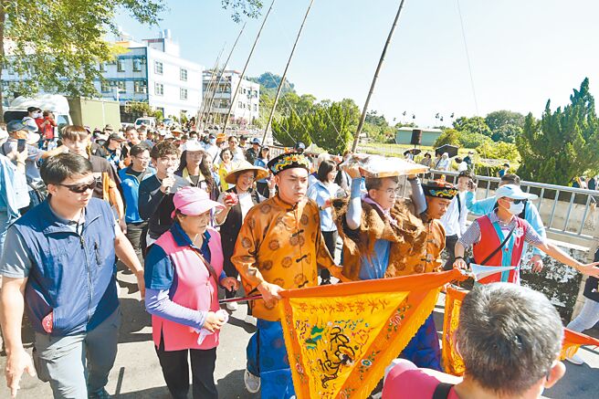 二水国际跑水节因安全考量，今年所有活动都在陆上举行。（彰县府提供／叶静美彰化传真）