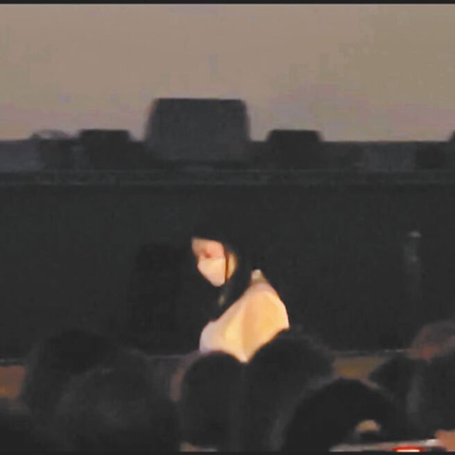 「天王嫂」朱麗蒨2日被目擊現身華仔演唱會。（讀者提供）