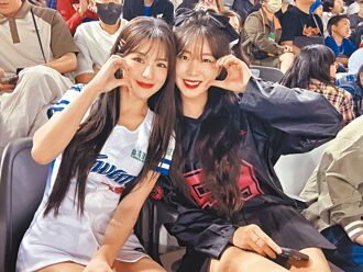 林岱縈應援12強 安芝儇驚喜探班