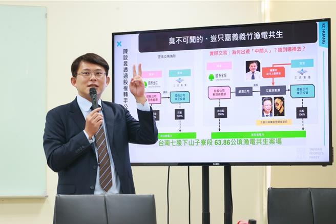 民眾党立委黄国昌。（民眾党提供／杨亚璇台北传真）