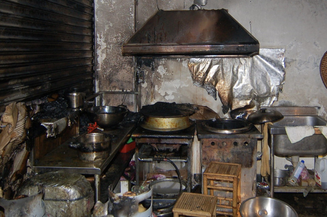 台北市消防局統計北市今年1月至9月火災案件，爐火烹調241件居次。（圖 / 北市消防局提供）