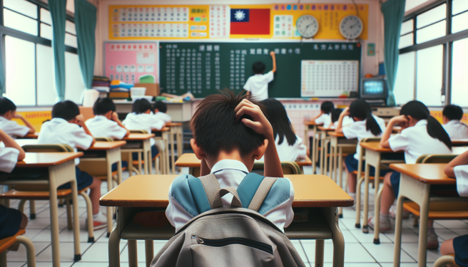 孩子上课分心、频跑厕所？医师：恐是「第一型糖尿病」信号。（示意图／AI生成）