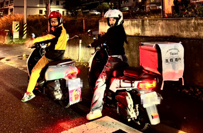 李多慧预计首晚在宜兰休息。（图／奥比怀登提供）