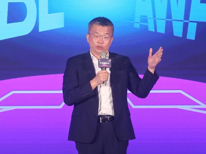 中职会长蔡其昌。（赵双杰摄）