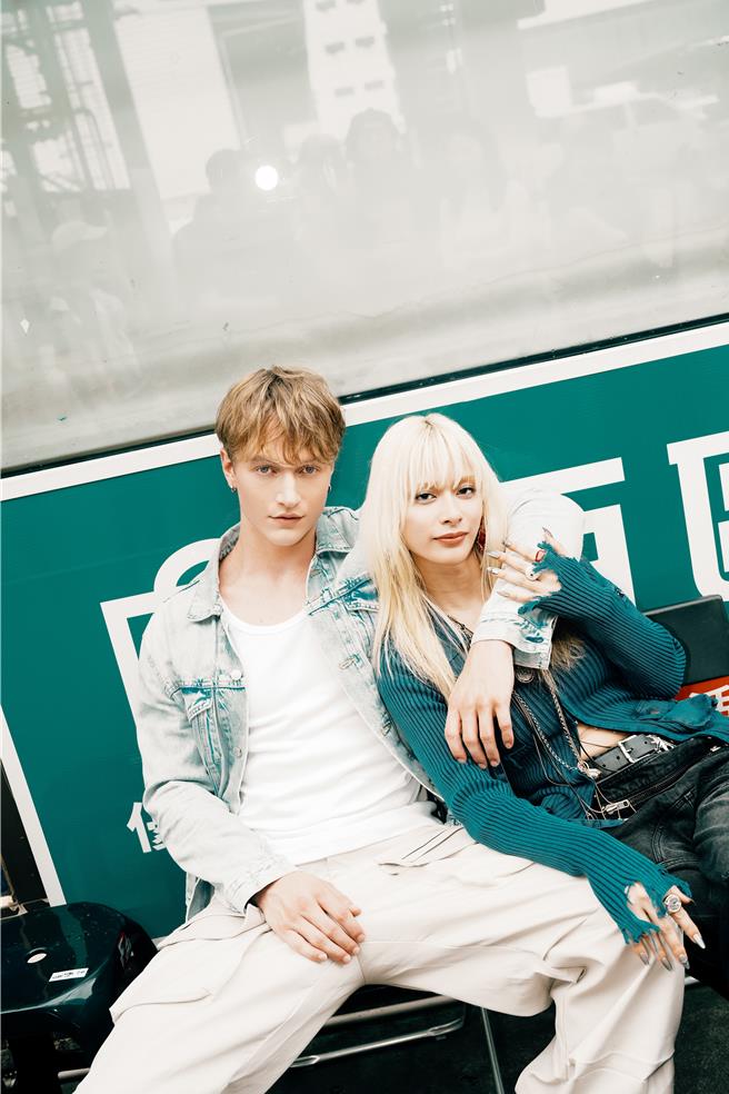 陳泳希日前與男演員合作拍攝MV。（華研國際提供）