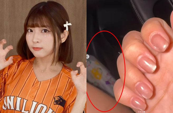 瑟七疑似与富邦悍将投手李东洺交往，被网友抓到两人共处同辆车内。（图／瑟七IG）