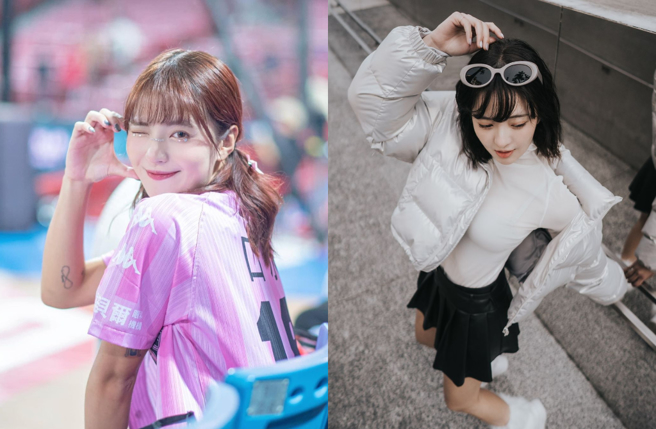 口水不仅是小龙女啦啦队的一员，还是《综艺大集合》的固定班底，受到大批观眾喜爱。（图／IG@trina___0108）