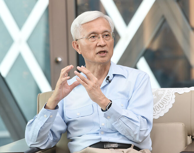 中钢董事长黄建智。图／顏谦隆