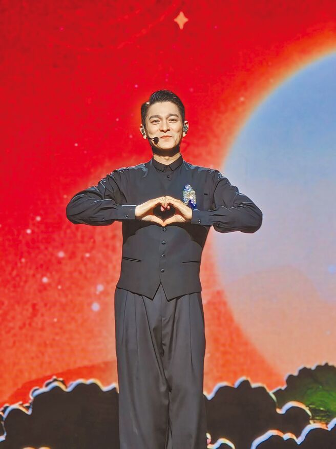 刘德华来台攻蛋，成功在51小时内完成4场演出。（读者提供）