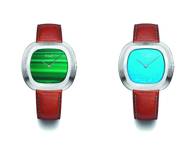伯爵向安迪沃荷致敬的「Andy Warhol腕表」提供订制服务，可选择自己喜爱的表盘、指针和表壳款式。（PIAGET提供）