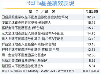 基本面佳 REITs后续可期
