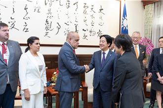 巴拉圭議長拜會賴清德：兄弟情誼無法以金錢替換