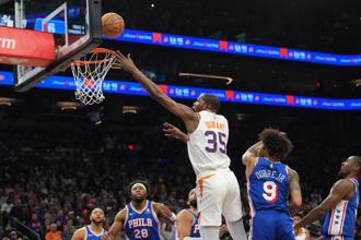 NBA》保羅喬治復出無用 杜蘭特決勝建功 太陽曬昏七六人