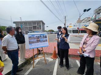 雲林人行道老舊破損 立委爭取逾1.2億改善經費