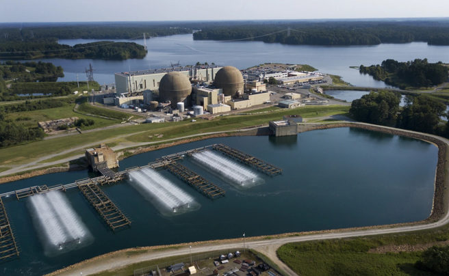 维吉尼亚州的北安娜核电厂，有2座950百万瓦的反应炉，已运转超过40年。美国核管会评估小组经过相当仔细的分析，表示继续让这2座反应炉运转至80年，是最合理且划算的选择，其他旳替代方案都不可行。(图/Dominion Energy Virginia )