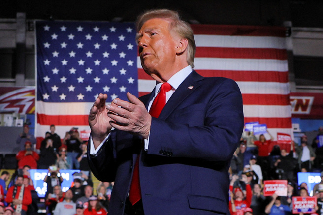 川普的经济政策相当强硬，贸易战恐再起。（图／路透社）