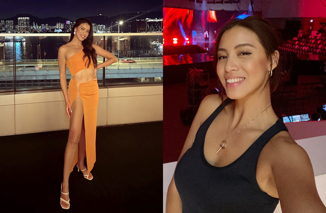 雷庄𠒇不畏被说最丑港姐。（图／翻摄自juliettelouie IG）