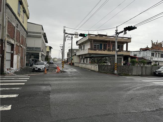 国土署与冬山乡公所今举办「美和路拓宽工程」动土典礼。（吴佩蓉摄）