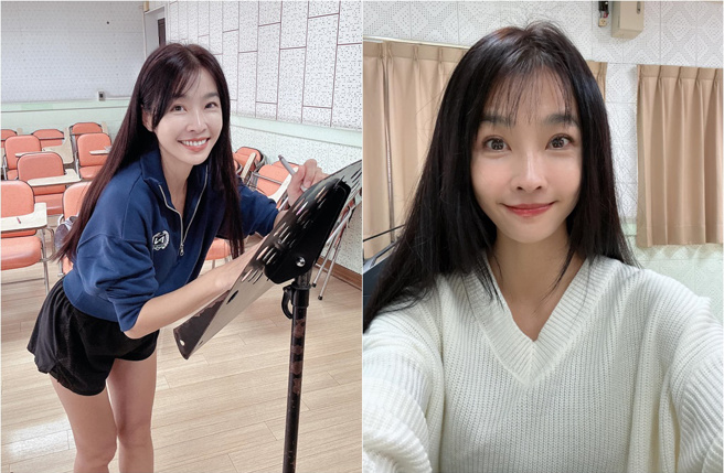 44岁小娴重返校园，现在她就读国立屏东大学音乐学系。（图／小娴 （黄瑜娴）脸书）