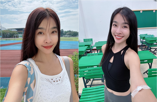 小娴乐于分享大学生活。（图／小娴 （黄瑜娴）脸书）