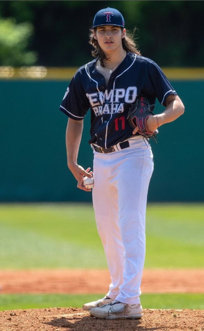 投手Ondrej Vank拥有超高顏值。（图／vankondrej  Instagram）