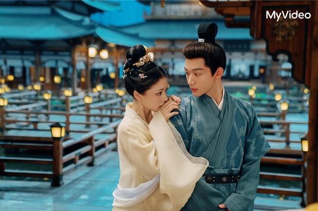 《锦绣安寧》张晚意（右）、任敏（左）上演偽兄妹恋。（台湾大哥大MyVideo提供）