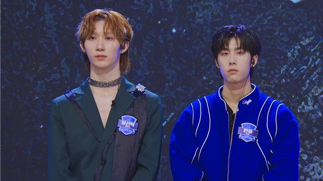 楊傳卓(左起)、旻樺日前慘遭淘汰。（天空娛樂提供）