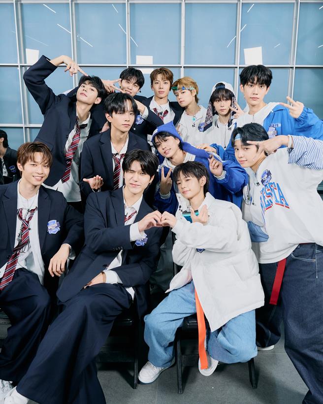 男團選秀《SCOOL》選手們感情深厚。（天空娛樂提供）