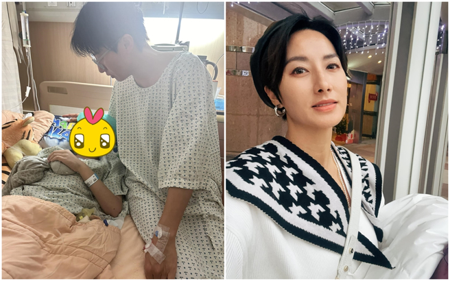 前港姐曾瑞珊今年5月捐200公分小肠救儿子，也成为台湾「活体小肠移植」的第3例。（图／摄自FB@龙妈日记）
