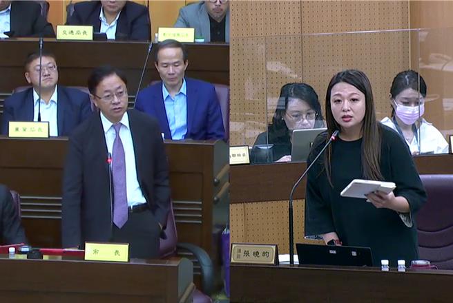 碳有价时代来临，议员张晓昀忧桃园1.2万企业面临绿色通膨。(蔡依珍摄)