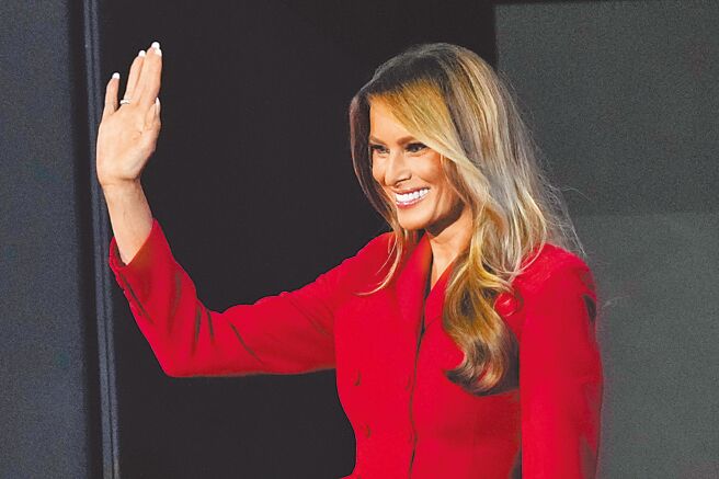 美国准第一夫人梅兰妮亚。（美联社）