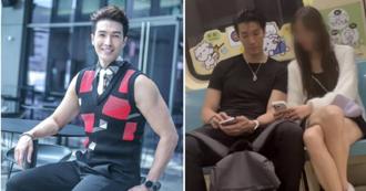 直擊／錦榮再爆戀情！捷運上十指緊扣混血美女Youtuber