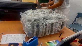 泰男行李箱藏18公斤大麻闖關 露餡竟落跑！警逮人到案