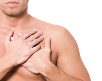 62歲男乳頭突噴血！竟是「男性乳癌」警訊