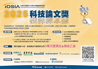 TOSIA 2025科技論文獎募集中
