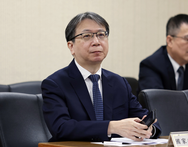 国安局长蔡明彦6日前往立法院备询。（姚志平摄）