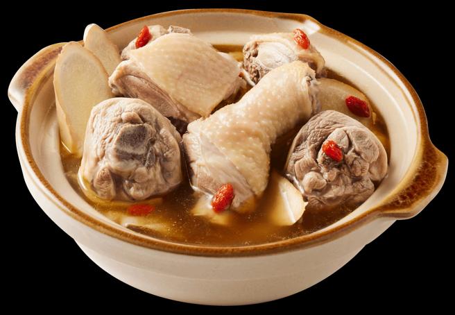 全家FamiPort预购推「王品严选 醇香老酒麻油鸡」，349元。（全家提供／朱世凯台北传真）