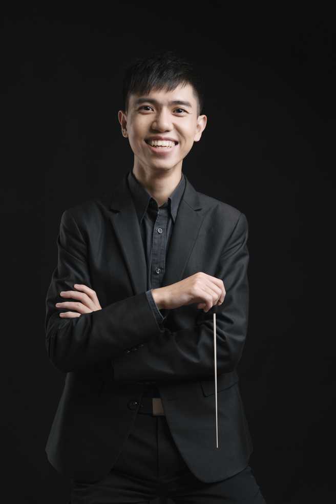 指揮詹秉翔。(圖/臺北市立國樂團提供)