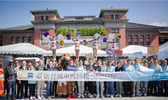 2024新竹城市馬拉松將於11月17日在樹林頭公園登場。（新竹市政府提供／陳育賢新竹傳真）